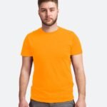 Buttoned texture T-shirt