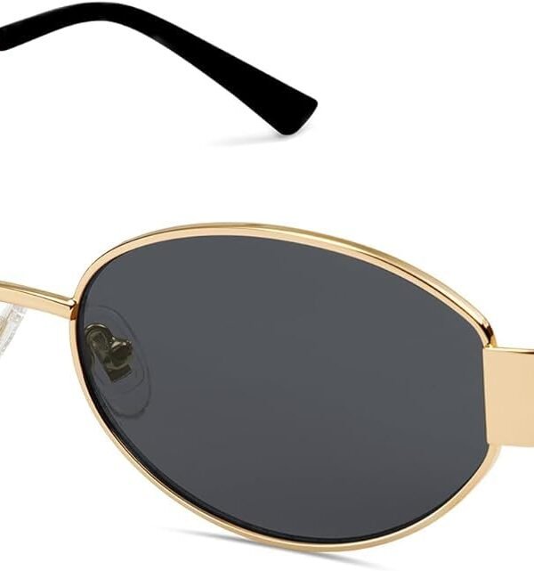 Oval Sunglasses for Women & Men | Trendy Metal Sun Glasses Classic
