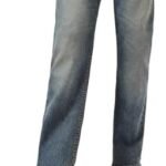Men’s Regular Fit Washed Jeans Stretchable