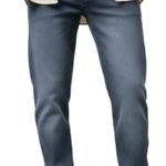 Men’s Regular Fit Washed Jeans Stretchable