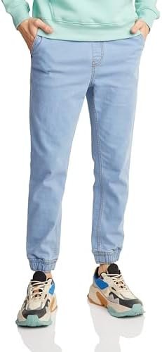 Men’s Cotton Rich Stretchable Jogger Jeans | Casual Denim Relaxed Fit