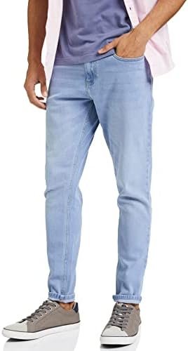 Men Cotton Rich Stretchable Jeans | Casual Denim Carrot Fit