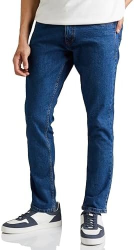 Men's Relaxed Fit Mid Rise Jeans
