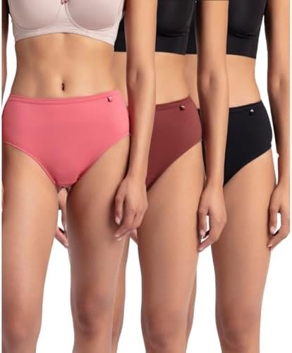 1406 Women’s High Coverage Super Combed Cotton Mid Waist Hipster with Concealed