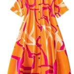 Women’s One Piece Dress – Stylish Midi Party Dress for Women | Summer Casual