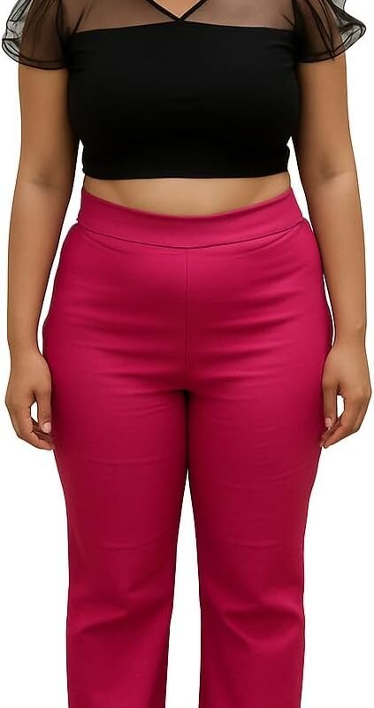 SAROSE CLOTHINGSarose Women’s Nylon Net Mesh Rayon Crop Top | Half Sleeve Frill