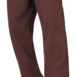 Men’s Loose Mid Rise Baggy Fit Cargo Carpenter Jeans with 6 Pockets