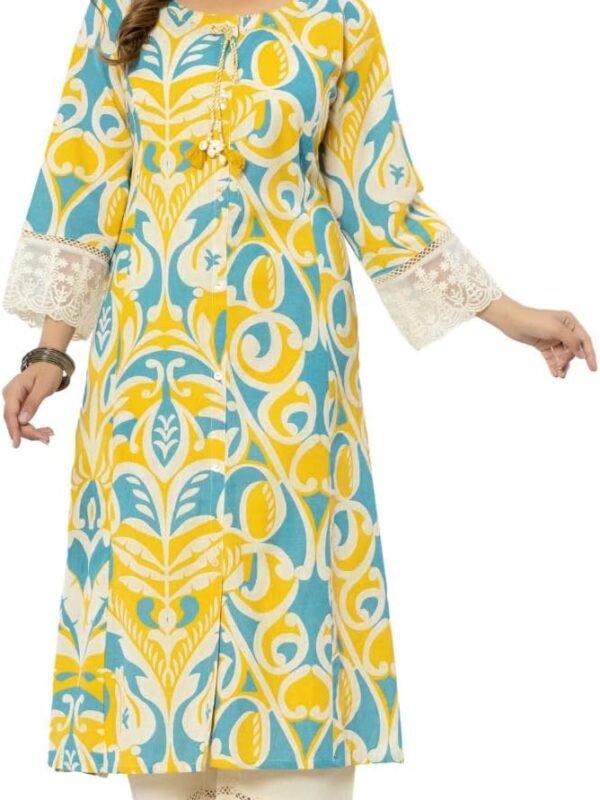 Women A-Line Kurta with Pant