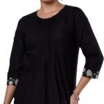 Women’s Pure Cotton Embroidered Short Kurti | Tunic | Short Kurta