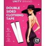 UB Unity Brand 216 Strips Double Sided Tape for Fashion, Clothing and Body Tape