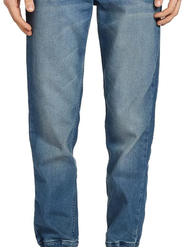 Men's Regular Fit Mid Rise Jeans